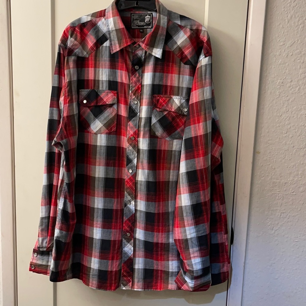 Mens Elixir Button Up shirt size XXL